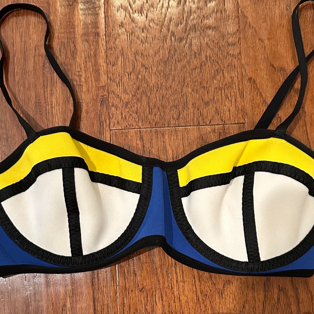 Colorblock Bikini Set - Picture 2 of 4